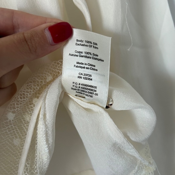 Aritzia Wilfred Desais 100% silk top - Picture 3 of 6